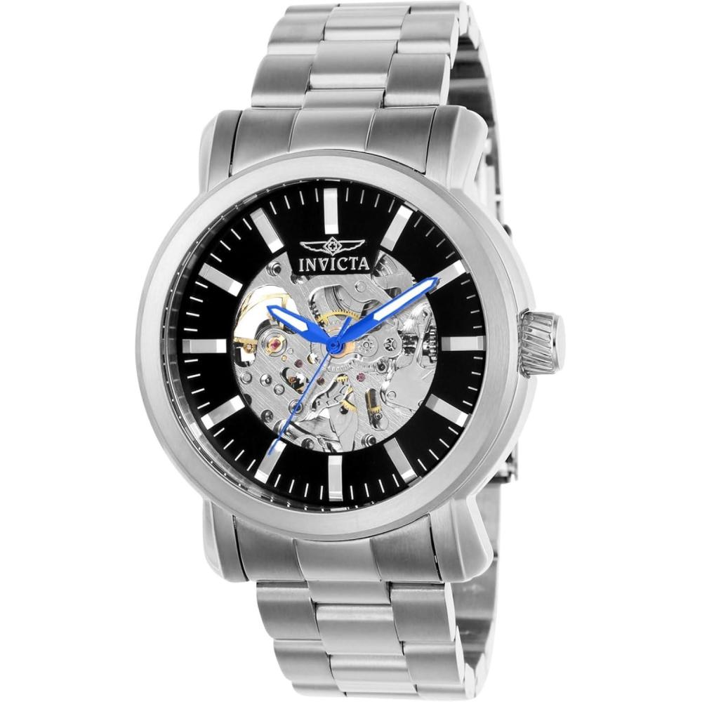 image:imageInvicta Mens Vintage Automatic Stainless Steel Casual Watch ColorSilverToned Model 22574