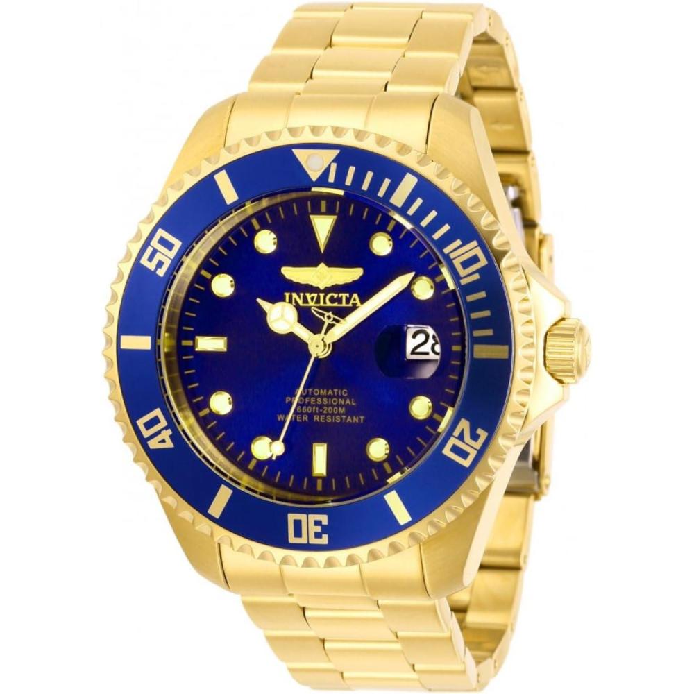 image:imageInvicta Pro Diver Stainless Steel Automatic WatchGold Model 28949