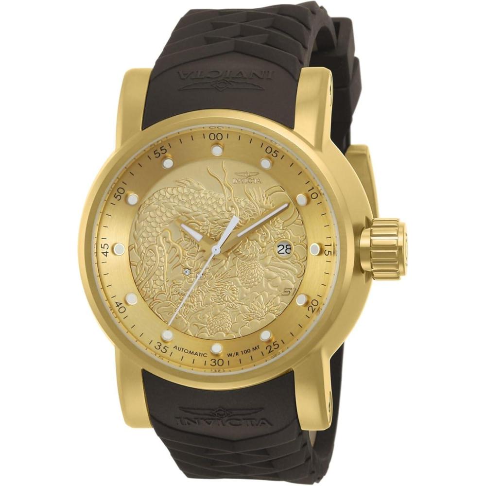 image:imageInvicta S1 Rally Stainless Steel Mens Automatic Watch  48mmBrown