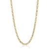 image:imageInvicta Jewelry Stainless Steel Necklace for Men Polished Byzantine Chain 8mm  26InchGold