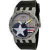 image:imageInvicta Mens 11647 DNA Bomber Silver Dial Black Silicone Watch