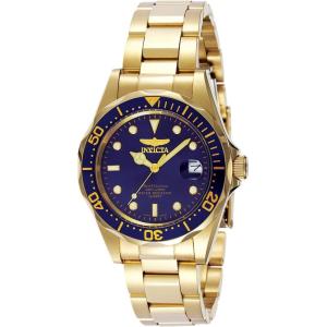 Invicta INVICTA-8937 Men’s “Pro Diver” 18k Gold Ion-Plated Bracelet Watch