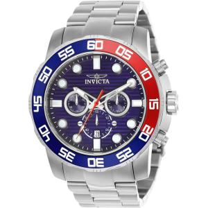Invicta Men’s 22225 Pro Diver Analog Display Quartz Silver Watch