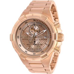 Invicta Men’s 28128 Aviator Analog Display Quartz Rose Gold Watch