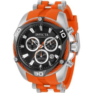 Invicta Mens Bolt Quartz Watch, Orange, 31314