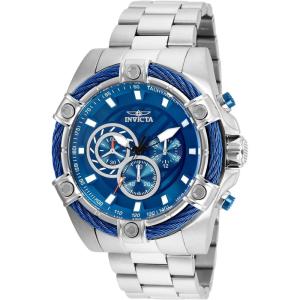 Invicta Men’s Bolt Quartz Watch with Stainless Steel Band, 16 (Model: 25513)