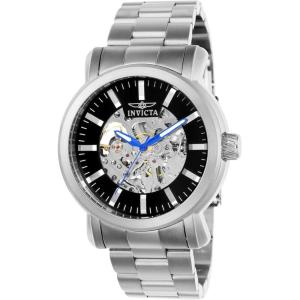 Invicta Men’s ‘Vintage’ Automatic Stainless Steel Casual Watch, Color:Silver-Toned (Model: 22574)