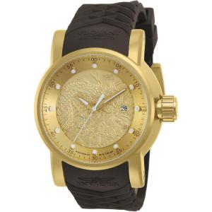 Invicta S1 Rally Stainless Steel Men’s Automatic Watch – 48mm(Brown)