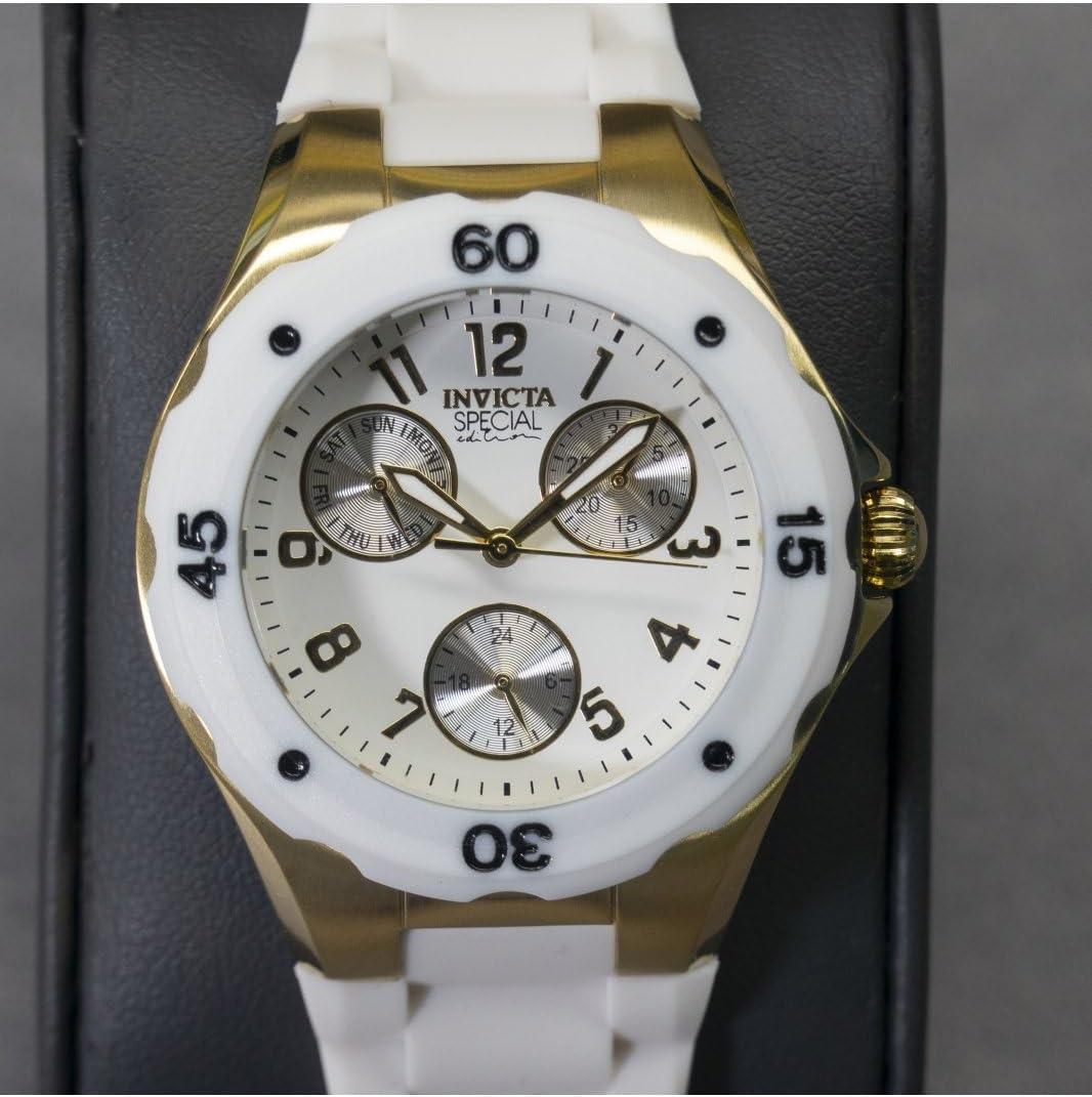 image:imageInvicta Womens 18796 Angel Analog Display Japanese Quartz White Watch18796