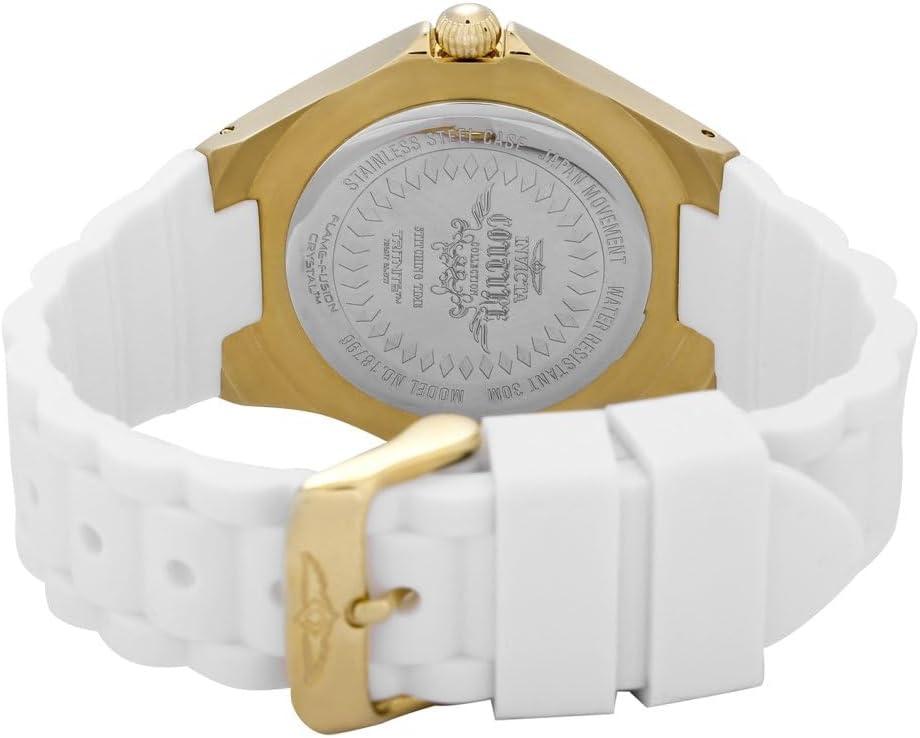 image:imageInvicta Womens 18796 Angel Analog Display Japanese Quartz White Watch18796
