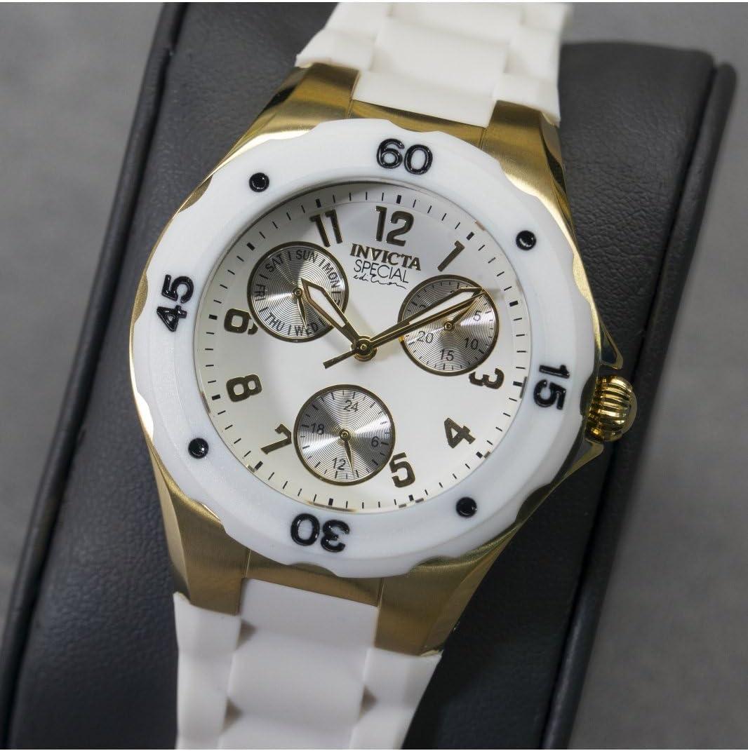 image:imageInvicta Womens 18796 Angel Analog Display Japanese Quartz White Watch18796