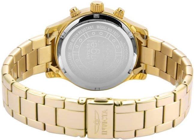 image:imageInvicta Womens 19217 Angel Analog Display Quartz Gold Watch