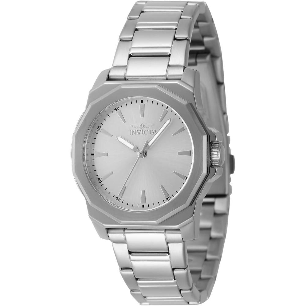 image:imageInvicta Speedway Lady 34mm Stainless Steel Steel Silver dial PC21J Quartz