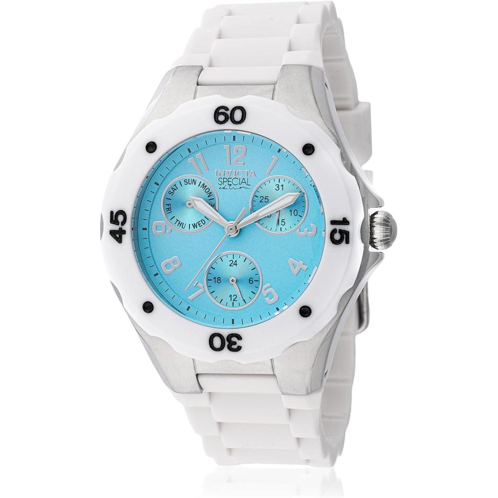 image:imageInvicta Womens 18796 Angel Analog Display Japanese Quartz White Watch48404