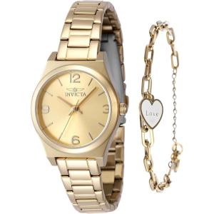 Invicta Angel Lady 30mm Stainless Steel Rose Gold Rose Gold dial PC21J Quartz