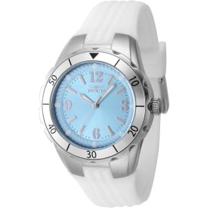 Invicta Angel Lady 38mm Stainless Steel Steel Light Blue dial PC21 Quartz
