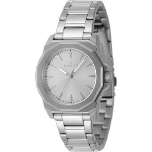 Invicta Speedway Lady 34mm Stainless Steel Steel Silver dial PC21J Quartz