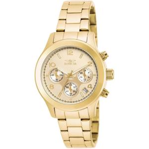Invicta Women’s 19217 Angel Analog Display Quartz Gold Watch