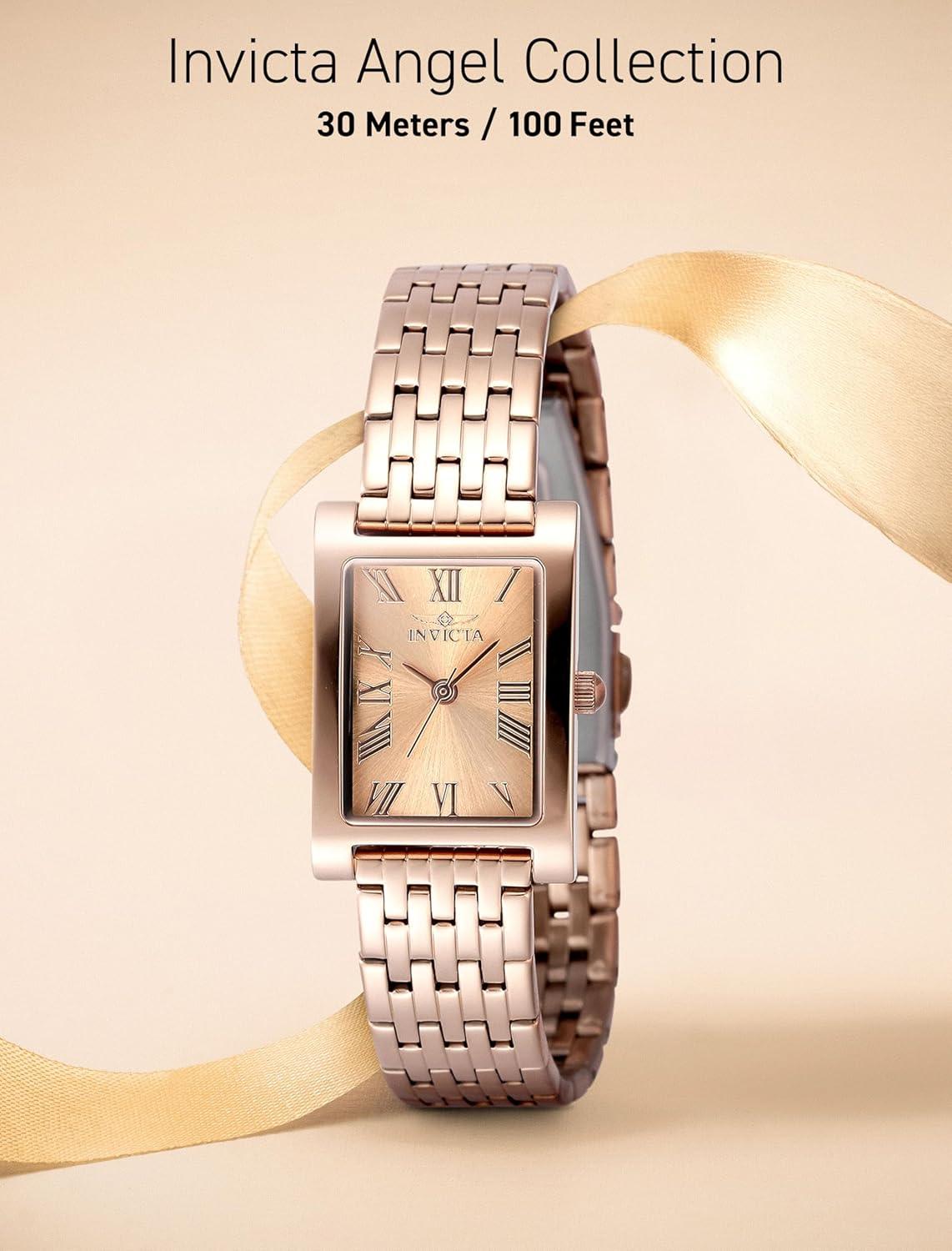image:imageInvicta Angel Lady 1950mm Stainless Steel Rose Gold Rose Gold dial PC21J Quartz