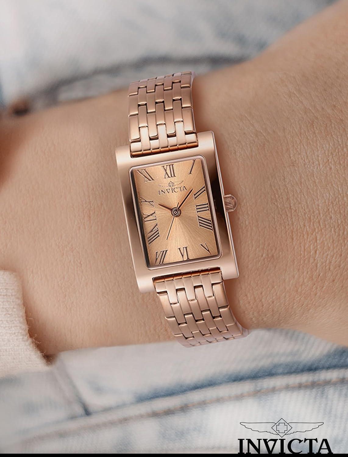 image:imageInvicta Angel Lady 1950mm Stainless Steel Rose Gold Rose Gold dial PC21J Quartz