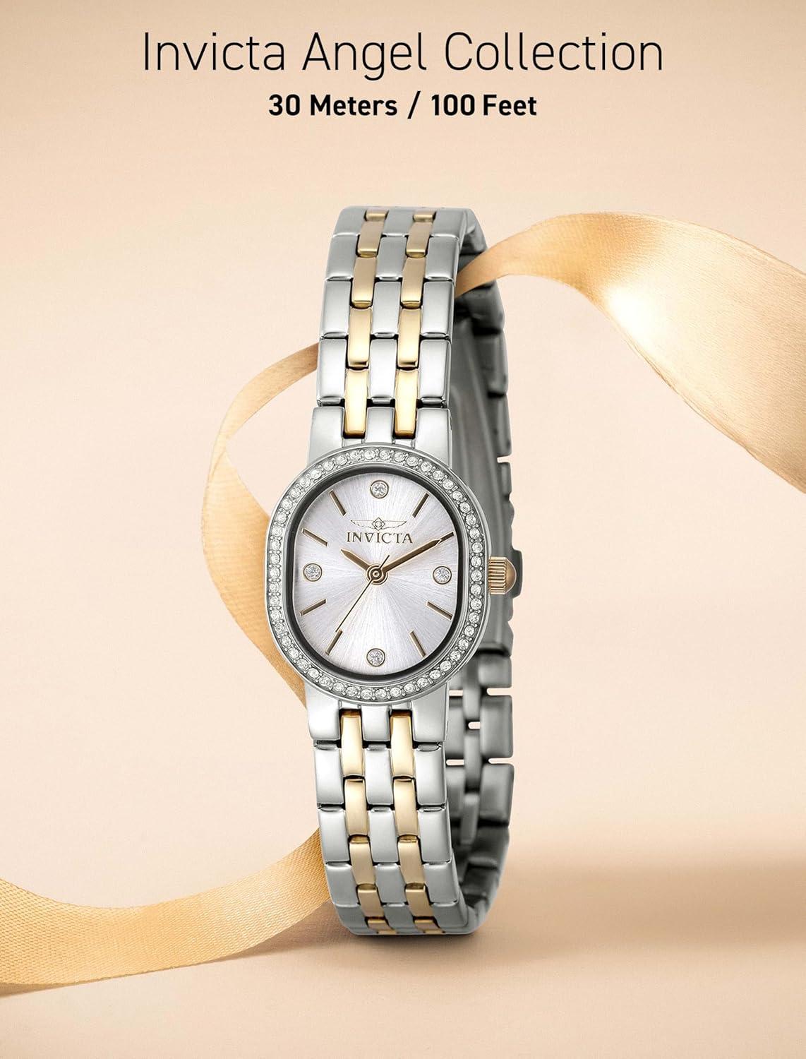 image:imageInvicta Angel Stainless Steel Womens Quartz Watch 20mmGold Steel