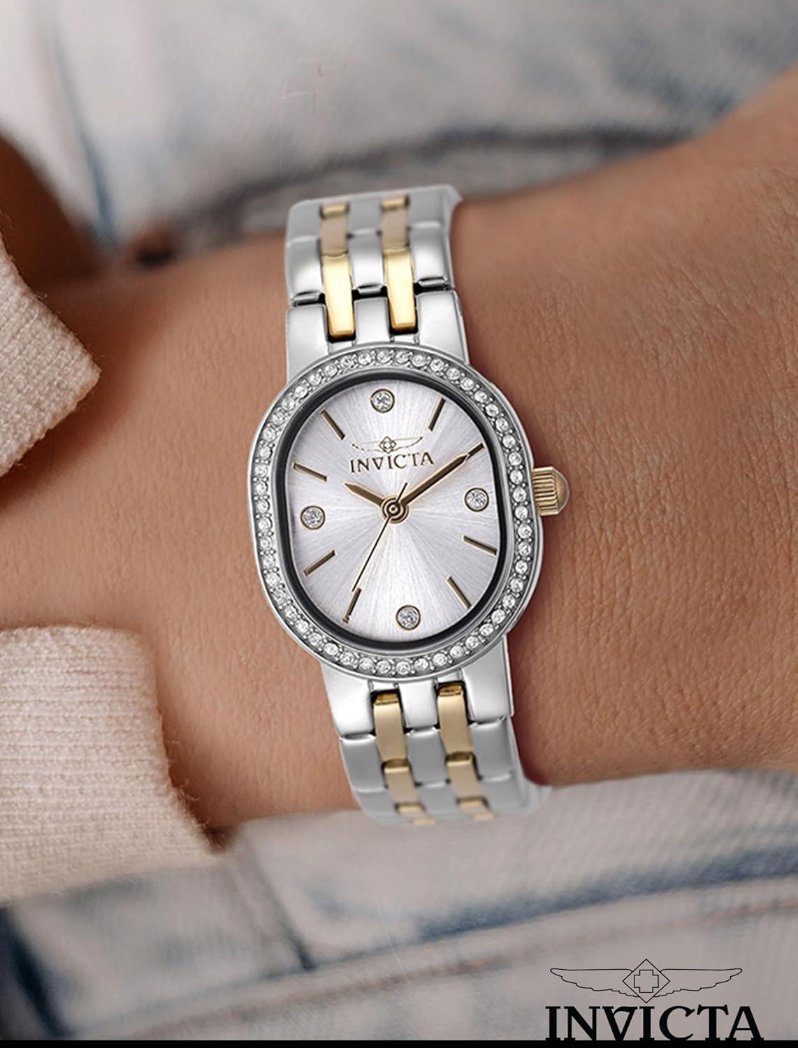 image:imageInvicta Angel Stainless Steel Womens Quartz Watch 20mmGold Steel