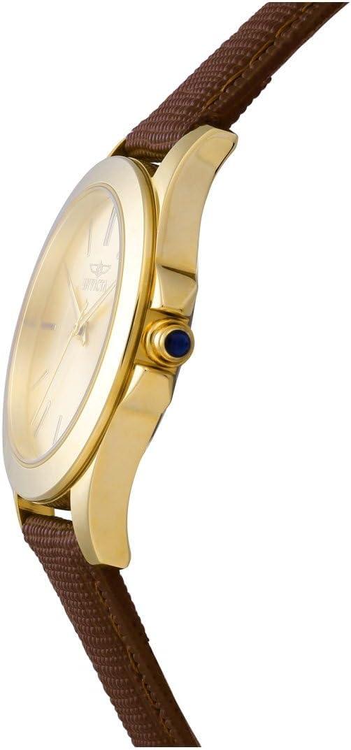 image:imageInvicta Angel Stainless Steel Womens Quartz Watch 32mmBrownGold