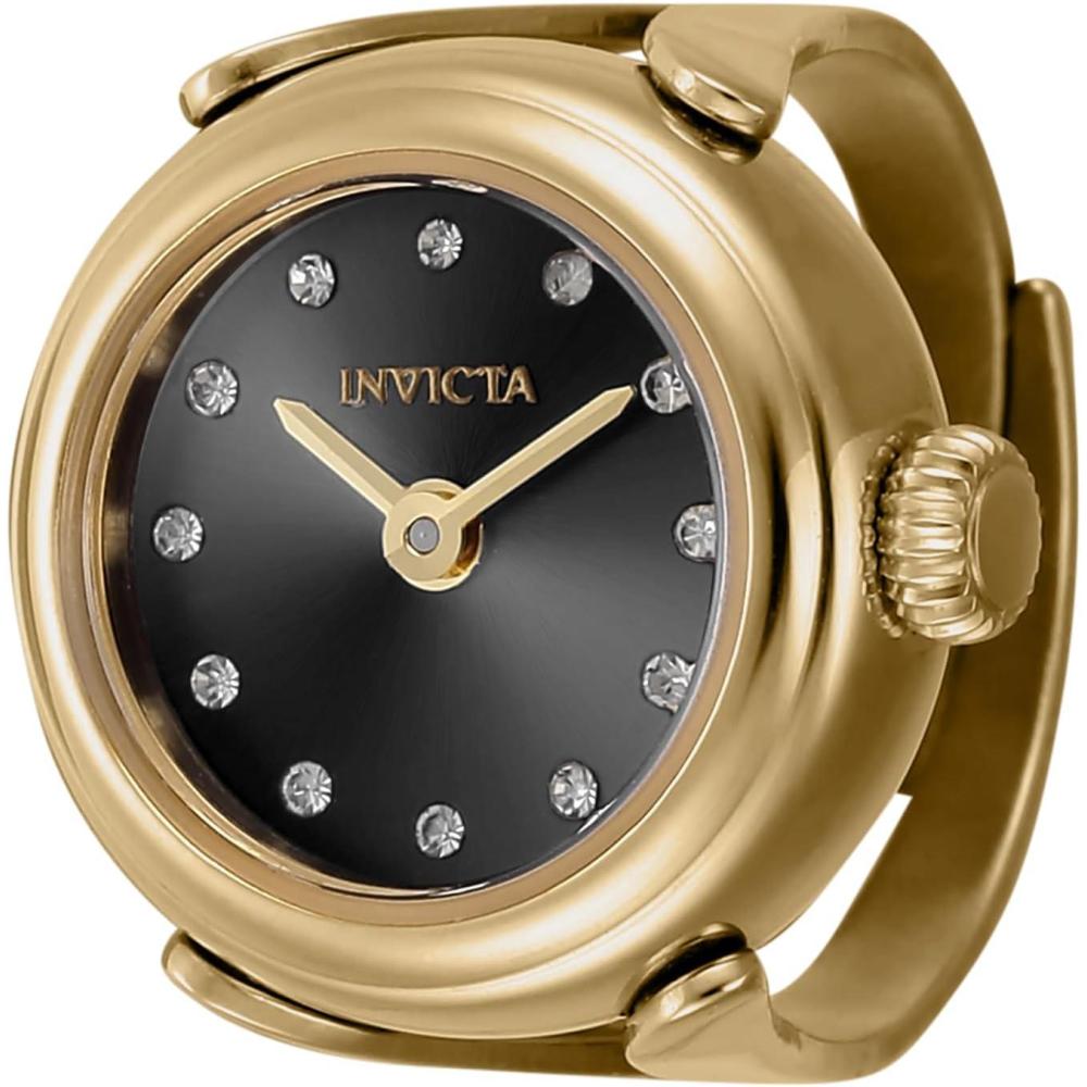 image:imageInvicta Angel Womens Ring Watch 175mmGold Black