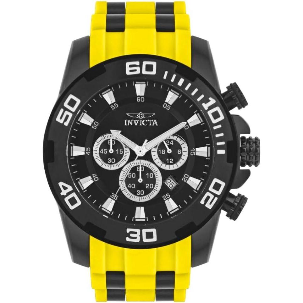 image:imageInvicta Pro Diver Men 50mm Stainless Steel Black Black dial VD53 Quartz