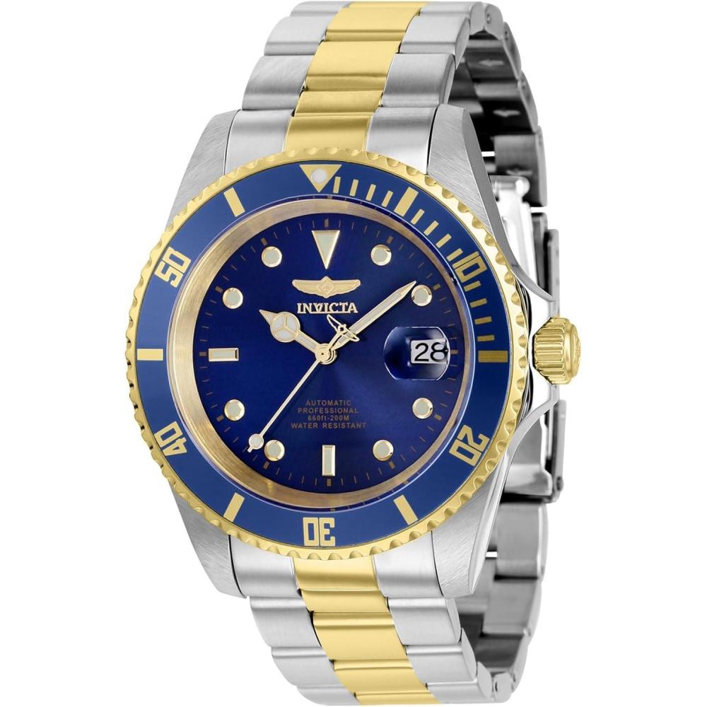 image:imageInvicta Pro Diver Mens Automatic Stainless Steel Watch 43 mmBicolour  Blue