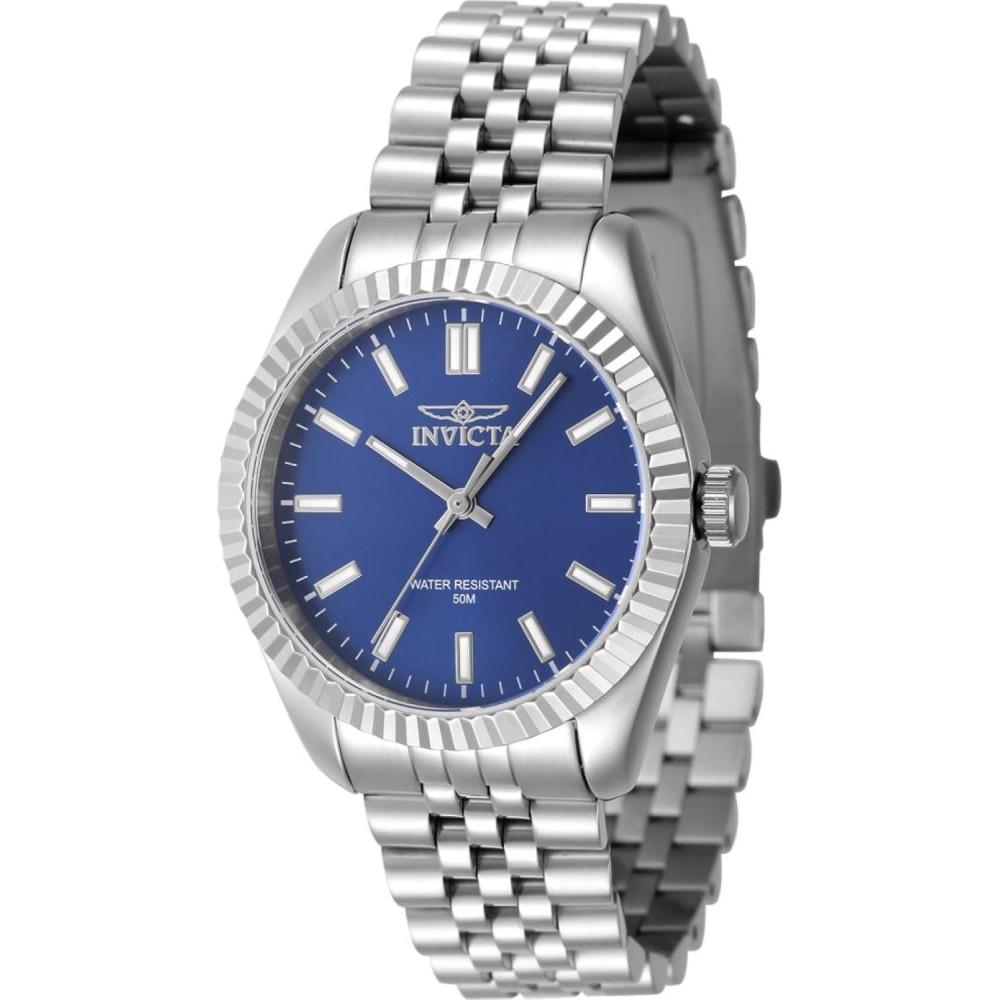 image:imageInvicta Specialty 47497 Womens Watch  Waterproof  Analogue  Quartz Movement  Stainless Steel with Blue dial  36mm