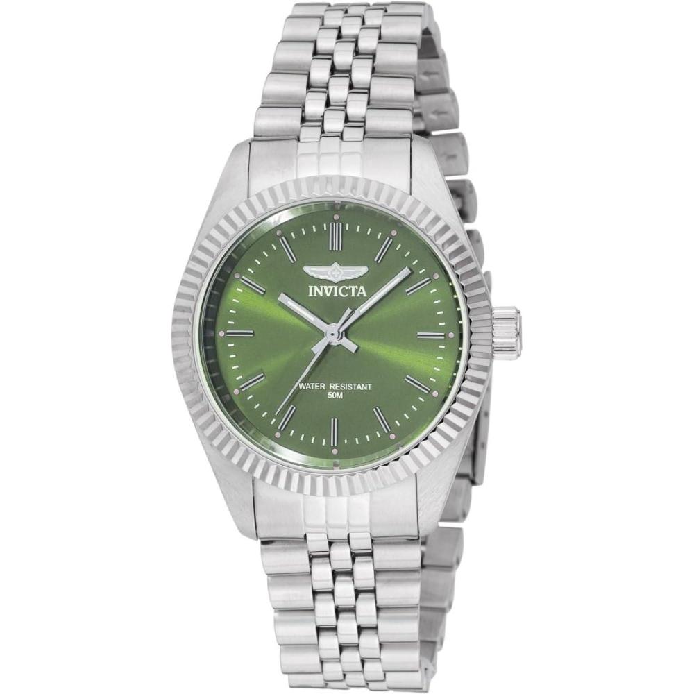 image:imageInvicta Specialty Lady 36mm Stainless Steel Steel Green dial PC21J Quartz