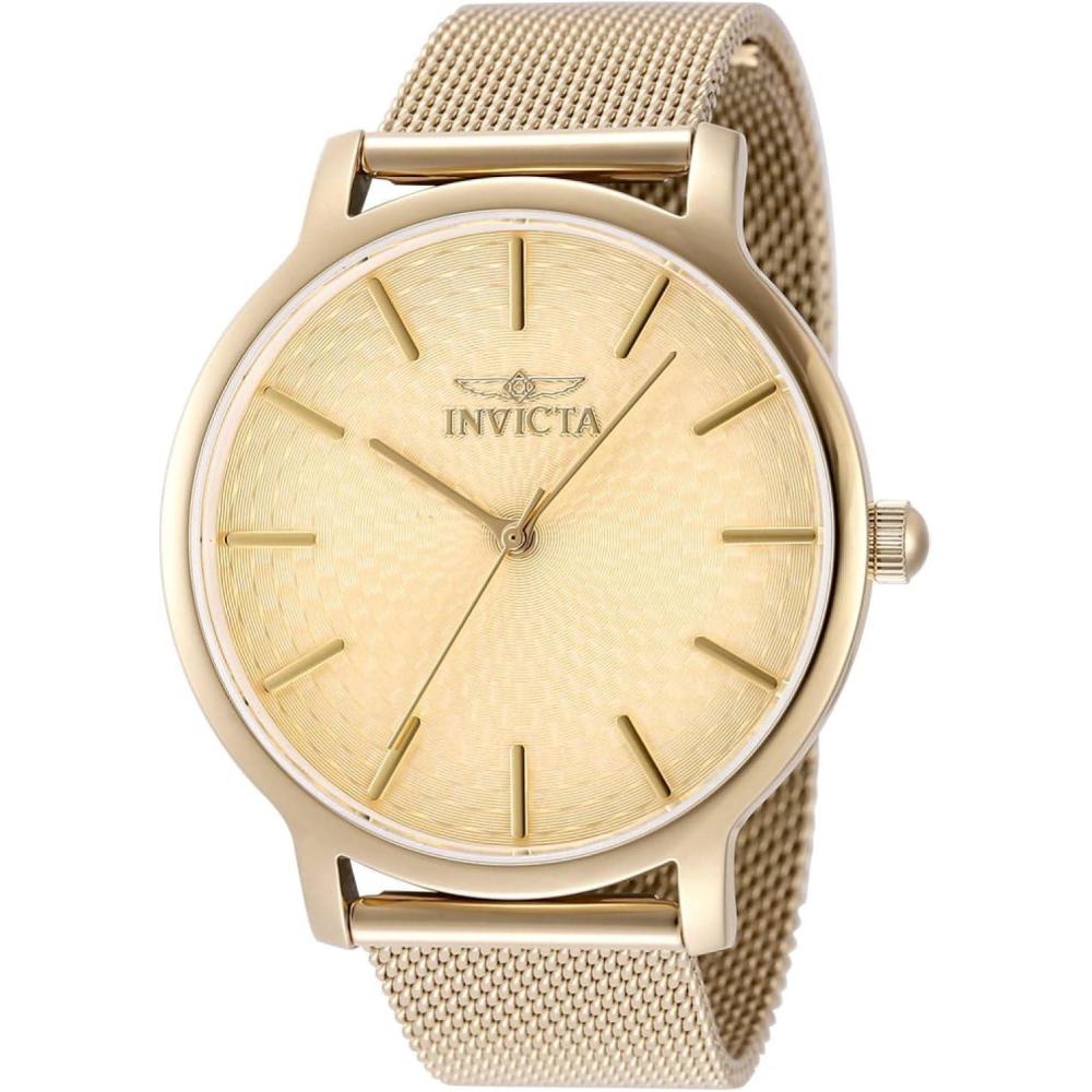 image:imageInvicta Wildflower Lady 38mm Stainless Steel Gold Gold dial PC21 Quartz