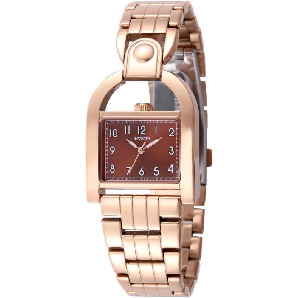 image:imageInvicta Wildflower Quartz Caliber PC21J Movement Brown Dial Analog Watch for  Women 49593