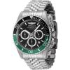image:imageInvicta Pro Diver Edelstahl Herren Quarzuhrwerk  43mmSilver  Green  Black