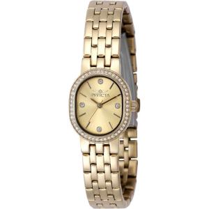 Invicta Angel Stainless Steel Women’s Quartz Watch – 20mm(Gold)