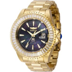Invicta Pro Diver Automatic Men’s Watch w/Mother of Pearl Dial – 47mm. Gold (44315)