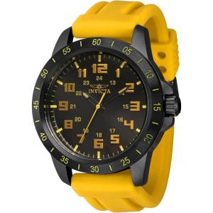 Invicta Pro Diver Men 45mm Stainless Steel Gunmetal Black dial PC21 Quartz