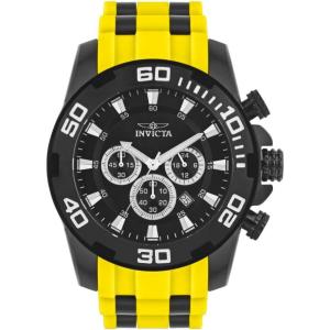 Invicta Pro Diver Men 50mm Stainless Steel Black Black dial VD53 Quartz