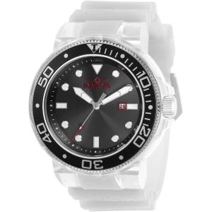 Invicta Pro Diver Men 51.50mm Stainless Steel + Plastic + Aluminum Black + White + Steel Black dial P