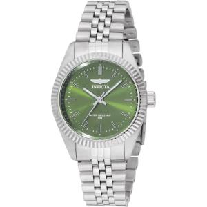 Invicta Specialty Lady 36mm Stainless Steel Steel Green dial PC21J Quartz