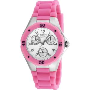Invicta Women’s Angel Analog Display Japanese Quartz(Pink/White)