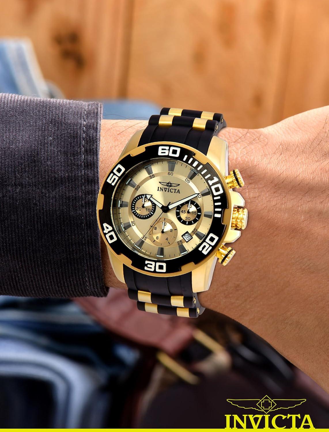image:imageInvicta Mens 22346 Pro Diver Analog Display Quartz Black Watch