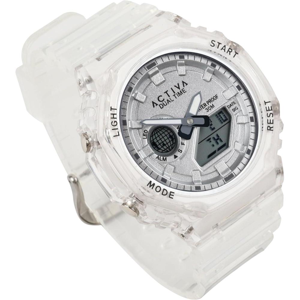 image:imageInvicta Activa Recon X Digital Unisex Watch 455mm Transparent ACW423016