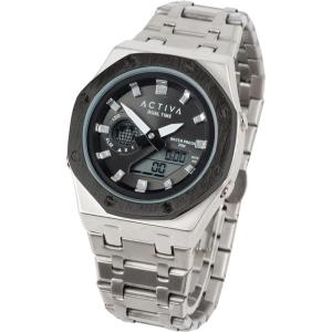ACTIVA x INVICTA DIGITAL ESSENTIALS Unisex 45.5mm Alloy Black + Silver Not Applicable dial Electronic Digital