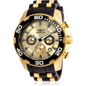 Invicta Men’s 22346 Pro Diver Analog Display Quartz Black Watch