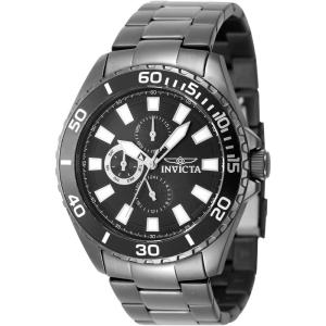 Invicta Pro Diver Edelstahl Herren Quarzuhrwerk – 46mm(Charcoal)