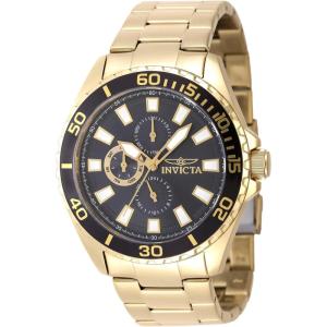 Invicta Pro Diver Edelstahl Herren Quarzuhrwerk – 46mm(Gold)