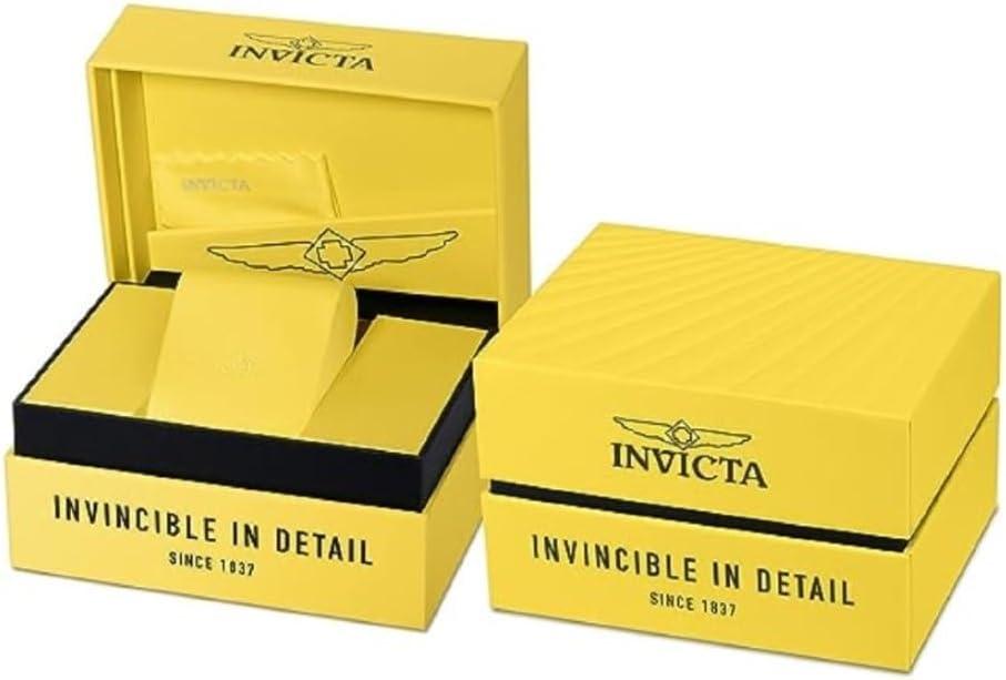 image:imageInvicta Aviator Men 50mm Stainless Steel Gold GoldGreen dial VH63 Quartz