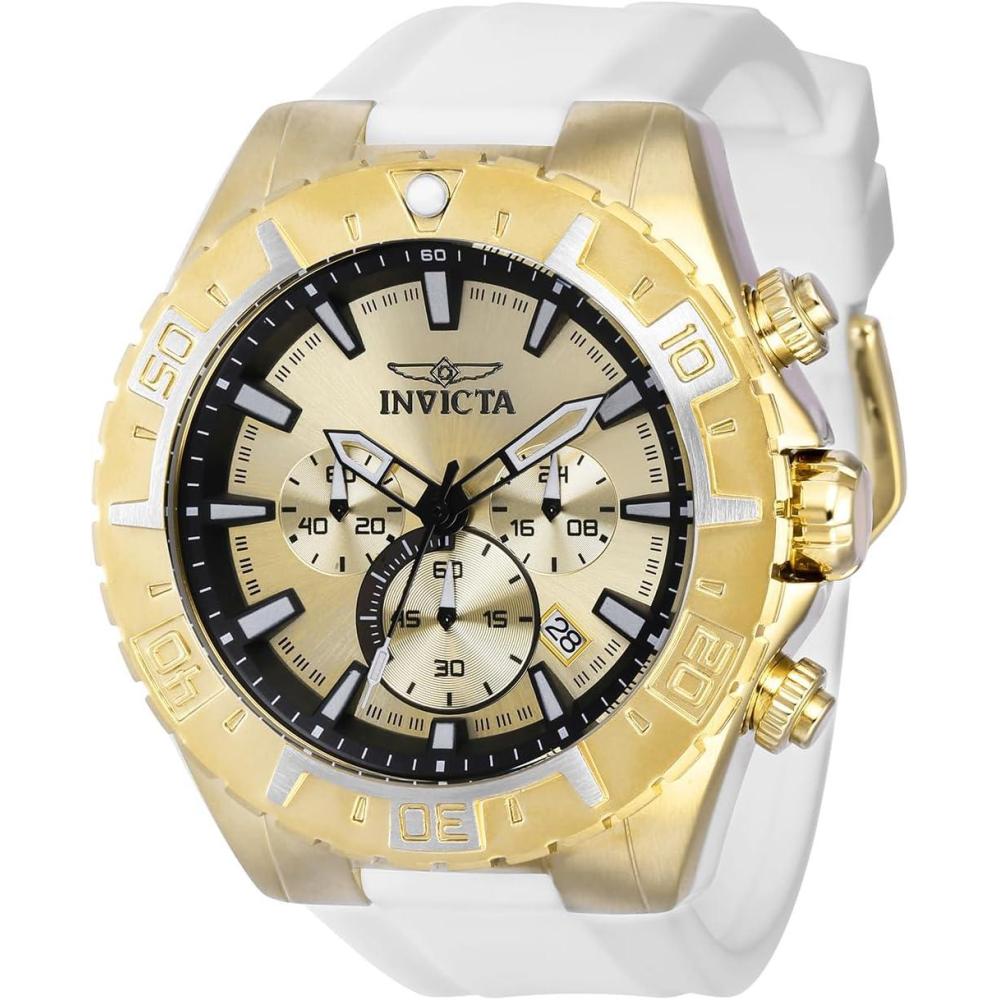 image:imageInvicta Aviator Mens Watch 49mm White 37636